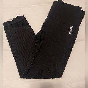 Gymshark Origin Leggings-Black Marl